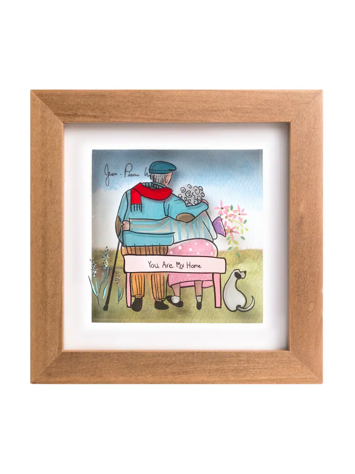 Art 3D d'amour intemporel avec touche de maison : Tiny Fram, Jean Pierre Weill