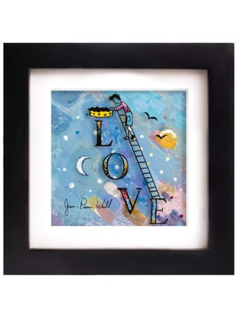 Amour dans le ciel avec peinture 3D sur verre, cadeaux Tu B'Av, Ju israélien
