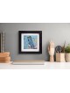 Love in the Sky with 3D Painting on Glass , Tu B'Av Gifts , Israeli Ju
