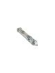 Blue Large Pewter Jerusalem Mezuzah Case , Israeli Center Of Judaica ,