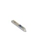 Blue Rectangle Jerusalem Large Pewter Mezuzah Case , Israeli Center Of