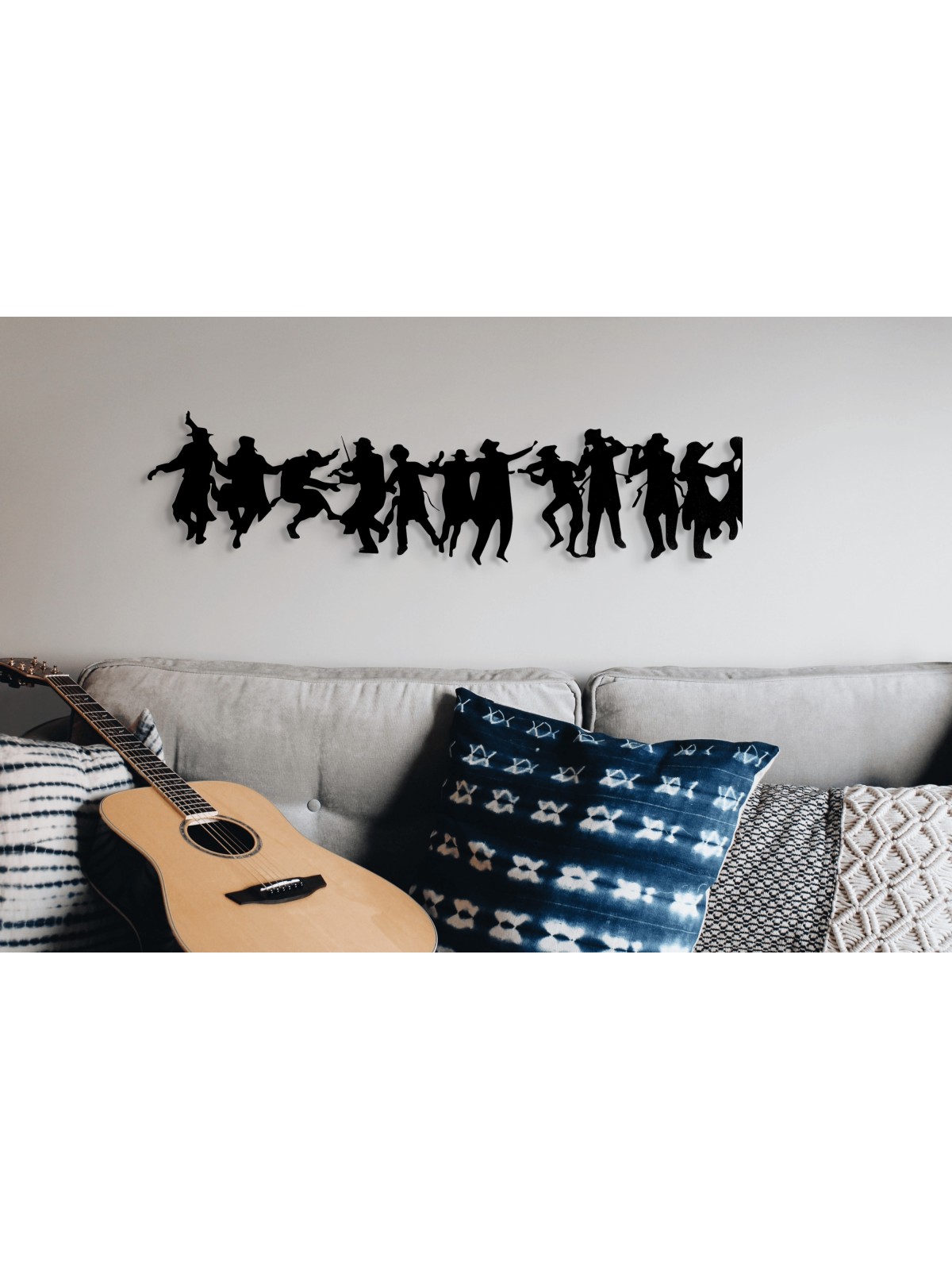 Custom Sizes 13 Klezmer Hasidim Musicians Dancing  , Love Wall Art , I