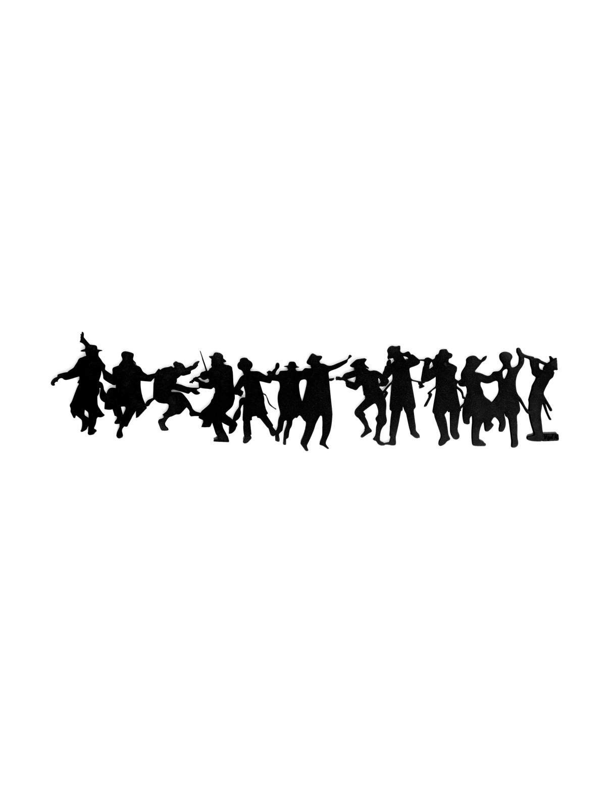 Custom Sizes 13 Klezmer Hasidim Musicians Dancing  , Love Wall Art , I