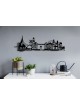 Stunning Past and Present Metal Jerusalem Skyline  , Yigal Natani , Is