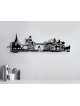 Stunning Past and Present Metal Jerusalem Skyline  , Yigal Natani , Is