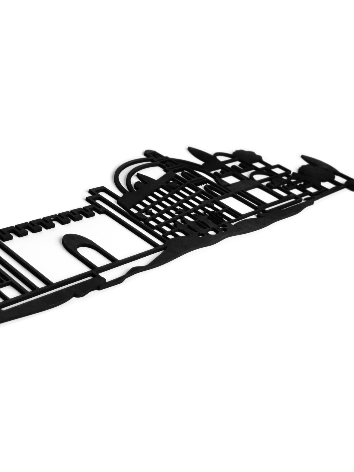 Stunning Past and Present Metal Jerusalem Skyline  , Yigal Natani , Is