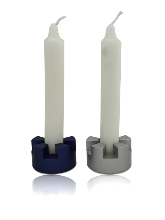 Petits chandeliers de voyage aux couleurs personnalisées, cadeaux de Shabbat, J israélien