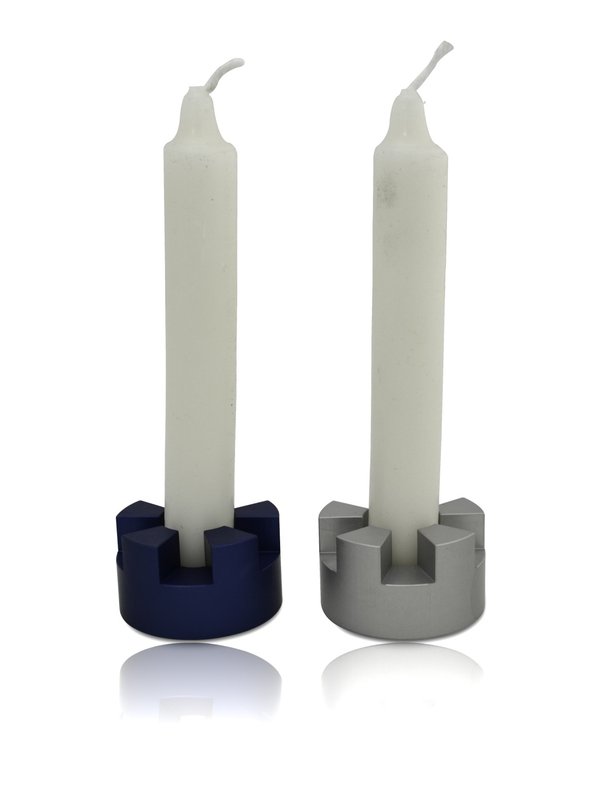 Custom Colors Small Traveling Candlesticks , Shabbat Gifts , Israeli J