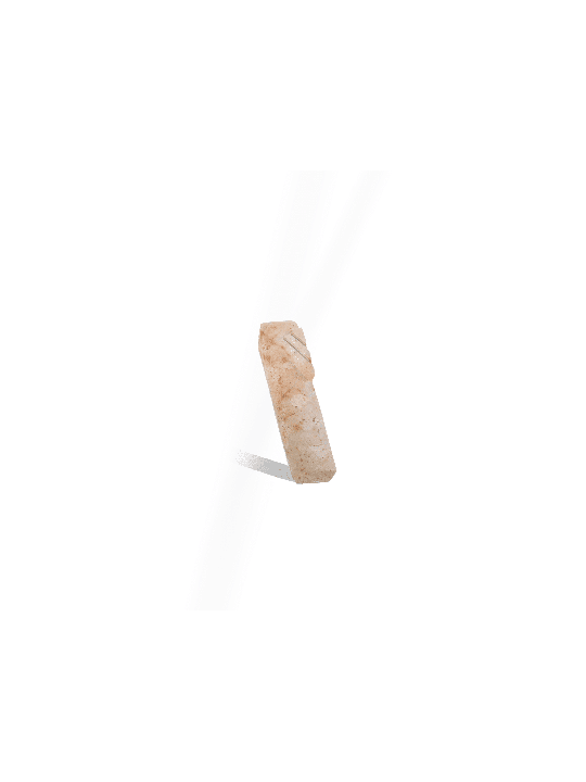 Étui géométrique en pierre de Jérusalem Mezuzah, cadeaux Tu B'Av, Judaï israélien