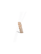 Étui géométrique en pierre de Jérusalem Mezuzah, cadeaux Tu B'Av, Judaï israélien