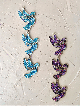 Couleurs personnalisées Flying Doves Wall Hanging , Tu B'Av Cadeaux , Juda israélien
