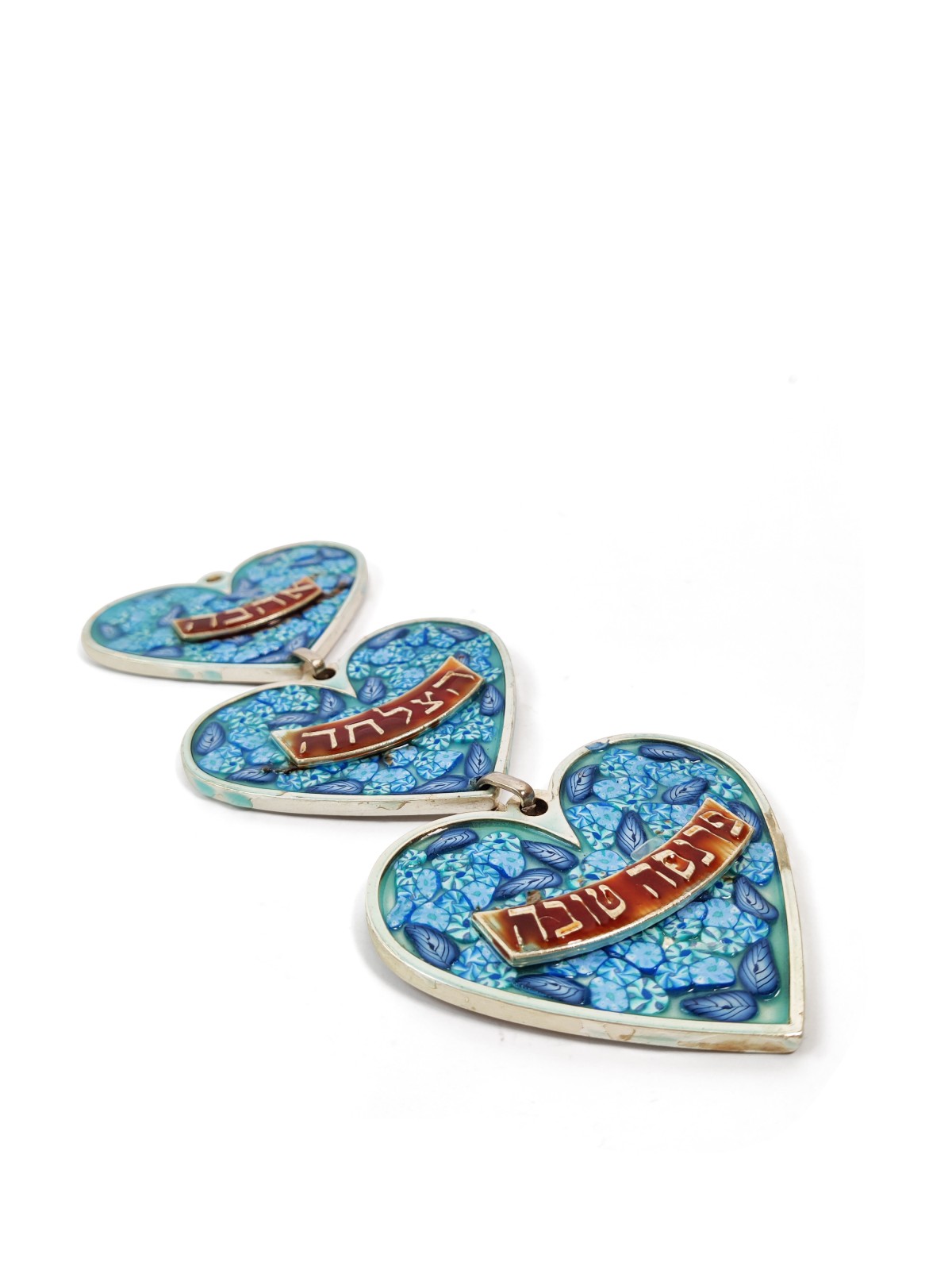 Couleurs personnalisées Love Hearts Mobiles suspendus au mur, cadeaux Tu B'Av, Israël
