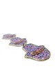 Colorful Hamsa Wall Hanging Mobiles , Hamsa Wall Art , Israeli Judaica