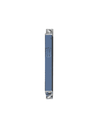 Étui carré moderne pour mezouza avec aspect argenté brillant, grandes mezouzas, I