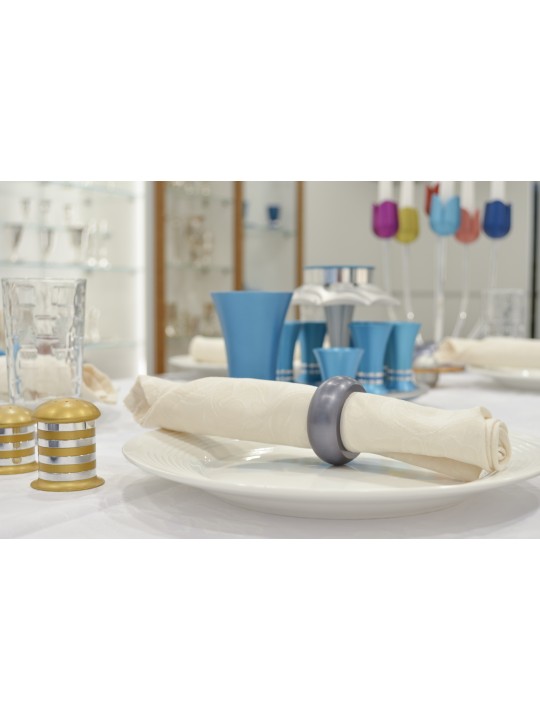Anodized Aluminum Matte Napkin Holder , Passover Gifts , Israeli Judai