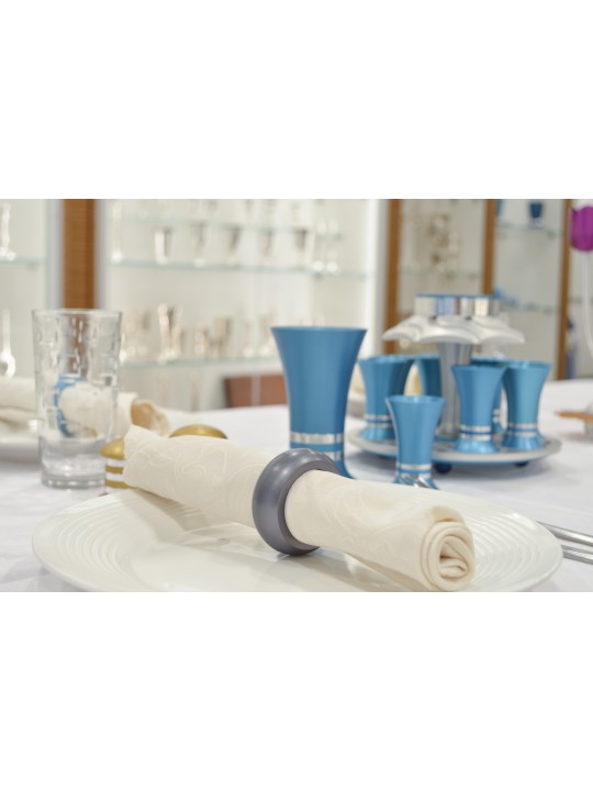 Porte-serviettes mat en aluminium anodisé, cadeaux de Pâque, Judaï israélien