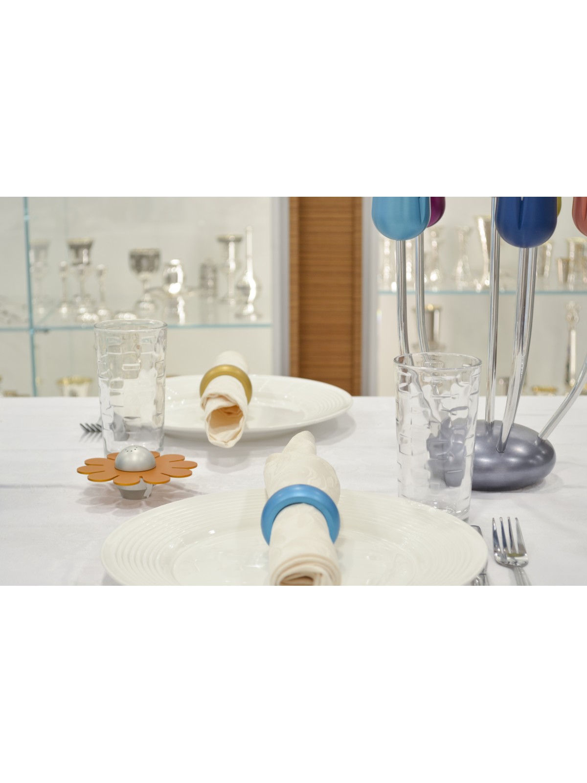 Porte-serviettes mat en aluminium anodisé, cadeaux de Pâque, Judaï israélien
