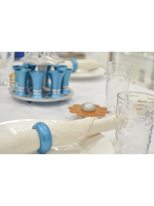 Porte-serviettes mat en aluminium anodisé, cadeaux de Pâque, Judaï israélien