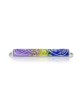 Étui Mezuzah de blé émaillé bleu et turquoise, Avi Nadav Mezuzah Cas