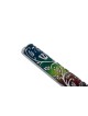 Blue and Turquoise Enameled Wheat Mezuzah Case , Avi Nadav Mezuzah Cas