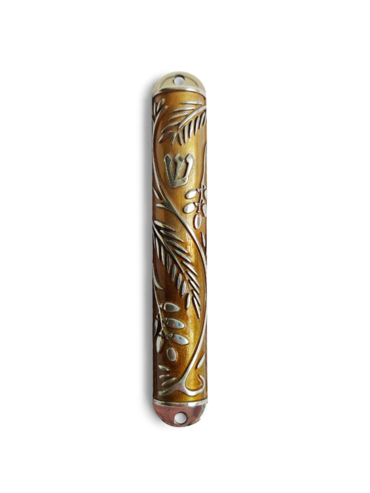 Colorful Mezuzah Case with Custom Enamel Colors , Avi Nadav Mezuzah Ca