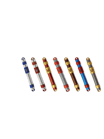 Forme ronde moderne colorée de Mezuzah, cas d'Avi Nadav Mezuzah, Israël