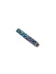 Étui Mezuzah émaillé avec aspect argenté, étuis Avi Nadav Mezuzah, Isr