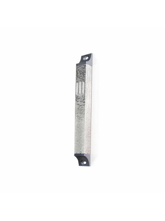 Hammered Mezuzah Case Silver Look , Avi Nadav Mezuzah Cases , Israeli