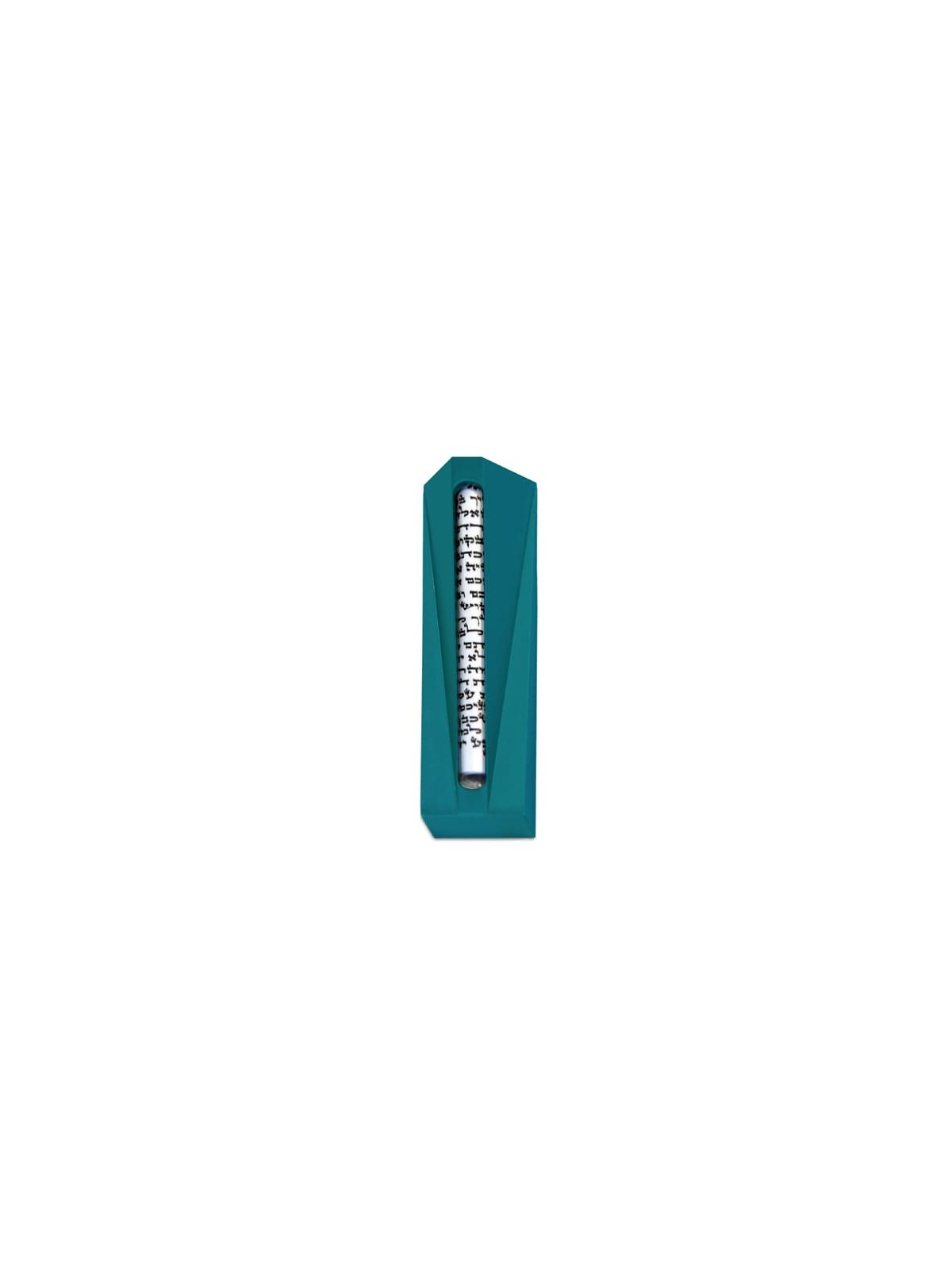 Boîtier Mezuzah en aluminium moderne unique, boîtiers Avi Nadav Mezuzah, Israël