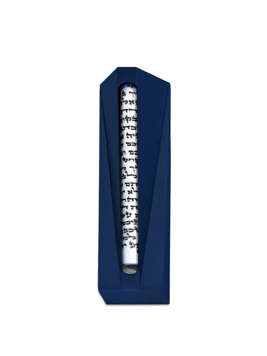 Boîtier Mezuzah en aluminium moderne unique, boîtiers Avi Nadav Mezuzah, Israël