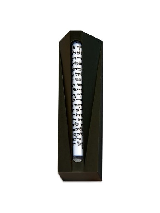 Boîtier Mezuzah en aluminium moderne unique, boîtiers Avi Nadav Mezuzah, Israël