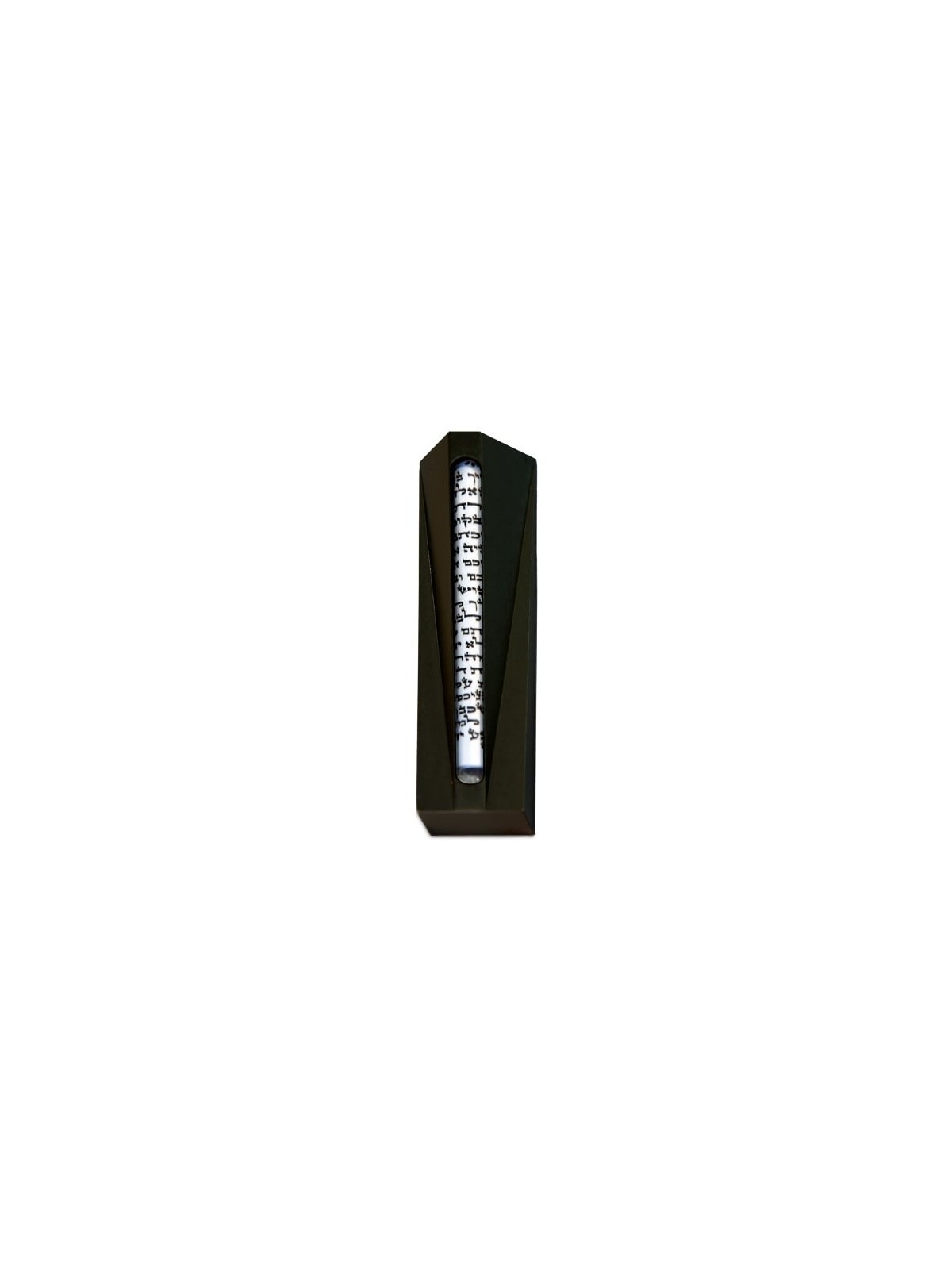 Boîtier Mezuzah en aluminium moderne unique, boîtiers Avi Nadav Mezuzah, Israël