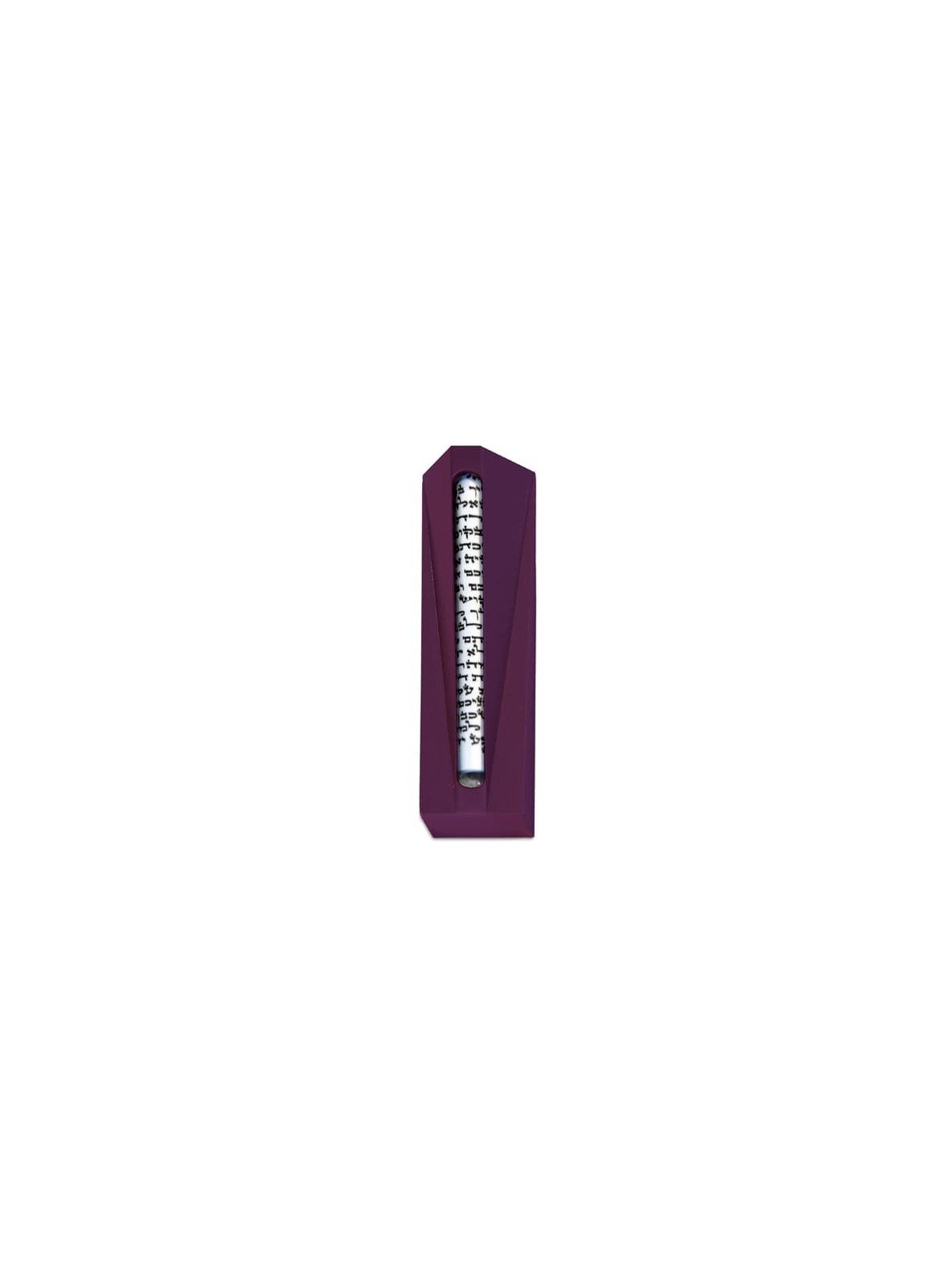 Boîtier Mezuzah en aluminium moderne unique, boîtiers Avi Nadav Mezuzah, Israël