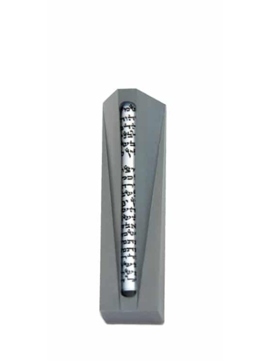 Boîtier Mezuzah en aluminium moderne unique, boîtiers Avi Nadav Mezuzah, Israël