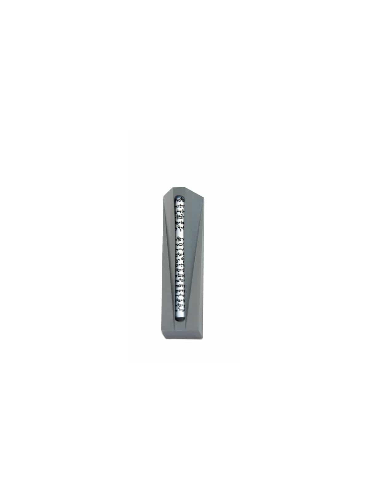 Boîtier Mezuzah en aluminium moderne unique, boîtiers Avi Nadav Mezuzah, Israël