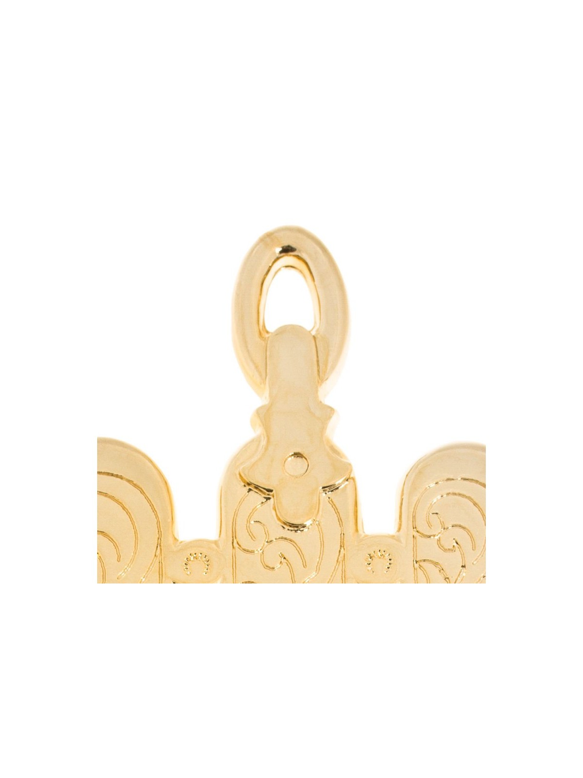 Gold Plated Wall Hamsa Based on Morocco Synagogue Lam... | Metal Hamsa