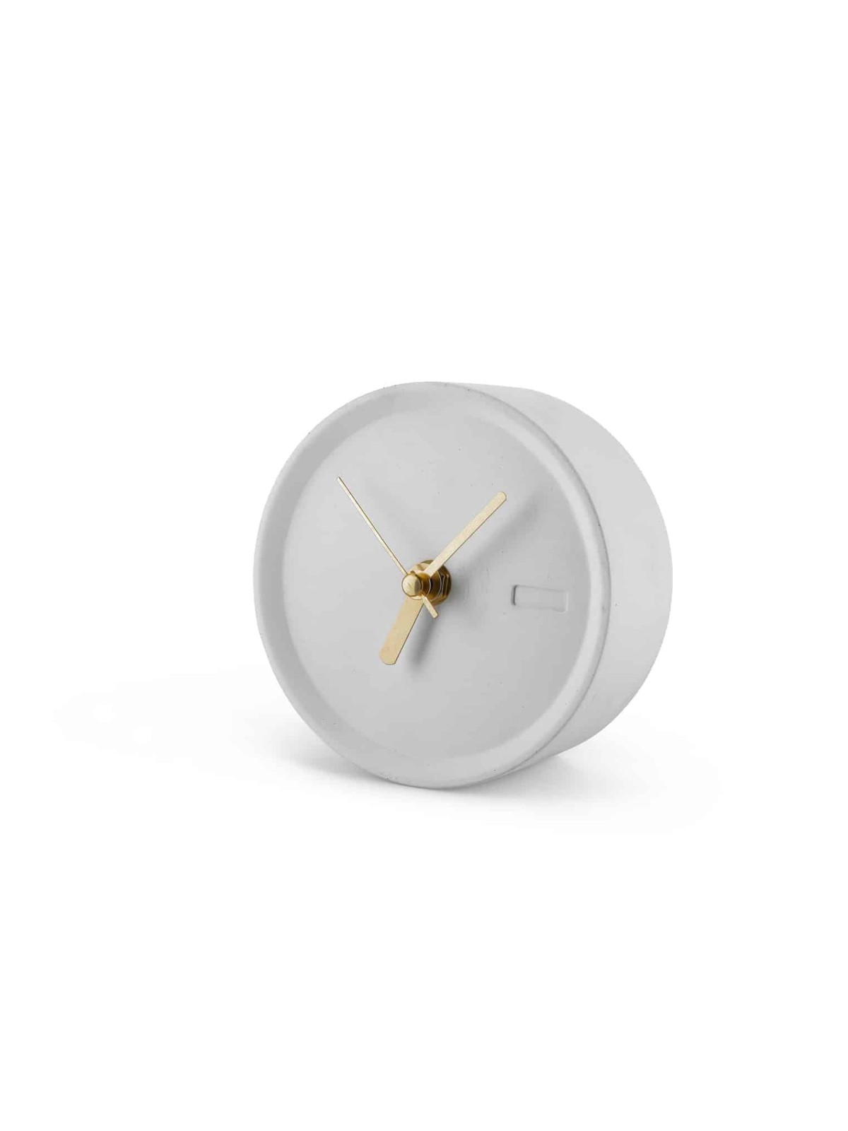 Horloge de bureau en béton moderne unique, cadeaux Tu B'Av, Judaica israélien
