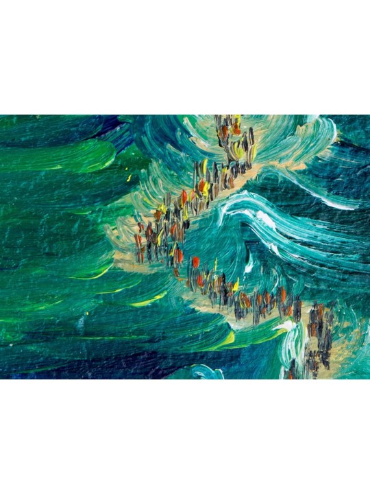Tableau Une séparation extraordinaire de la mer Rouge o , Tableaux de l'Exode