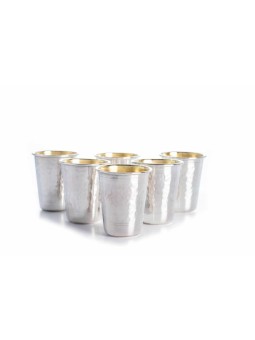 Tasse à liqueur en argent sterling, cadeaux de Pâque, Judaica israélienne
