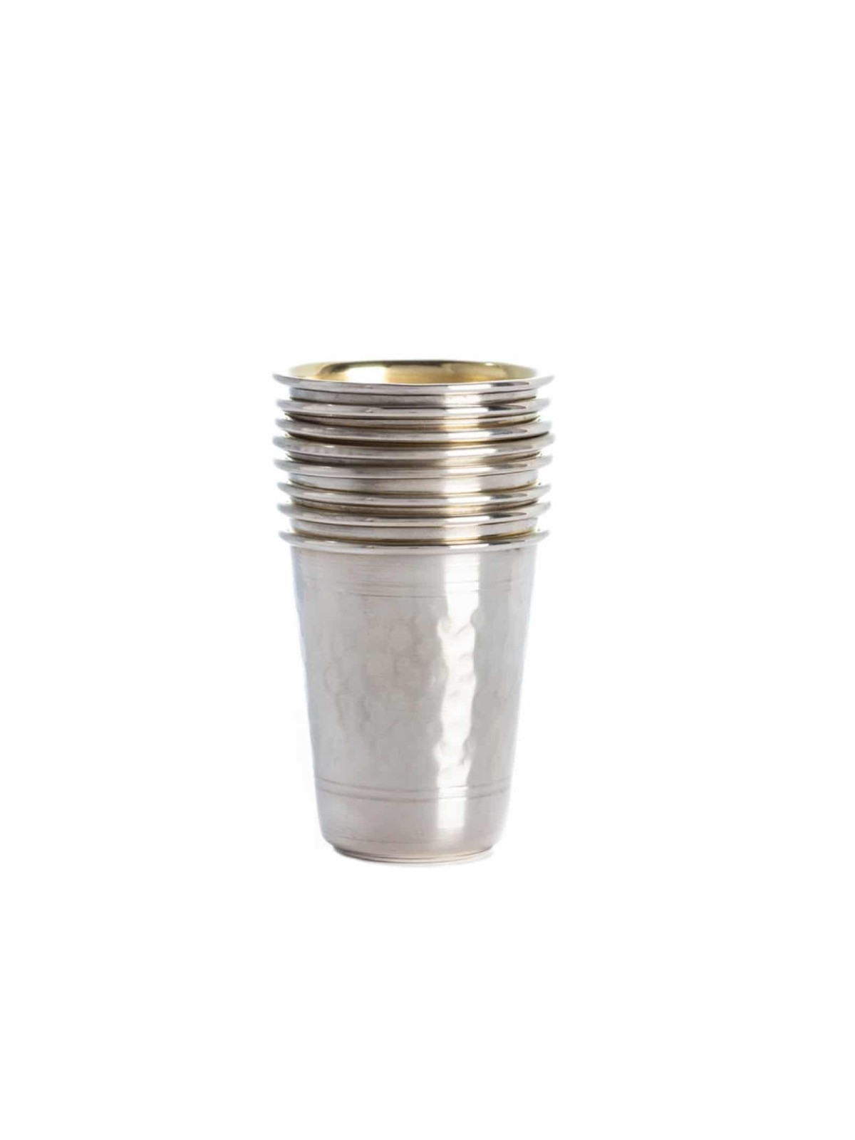 Tasse à liqueur en argent sterling, cadeaux de Pâque, Judaica israélienne