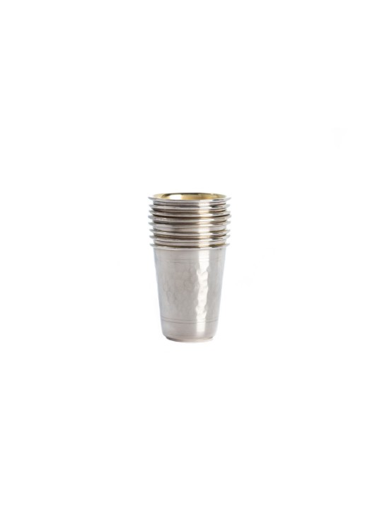 Sterling Silver Liquor Cup , Passover Gifts , Israeli Judaica