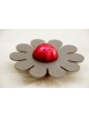 Salière en aluminium en forme de fleur, pendaison de crémaillère juive, Jud israélien