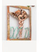 Wall Hanging Copper Doctor Single Square with Medi , Jewish Wedding Gi