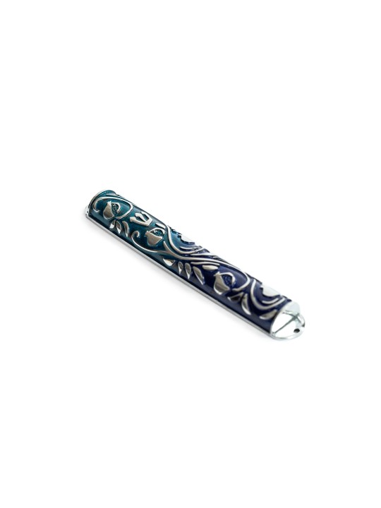 Large Rainbow Pomegranate Mezuzah Case , Avi Nadav Mezuzah Cases , Isr