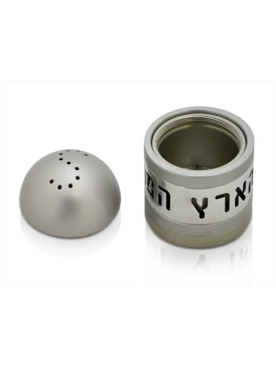 Salière en aluminium moderne avec bénédiction, pendaison de crémaillère juive, Israël