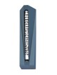 Caisse en aluminium moderne de Mezuzah avec le tube en verre, caisses d'Avi Nadav Mezuzah