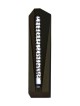Caisse en aluminium moderne de Mezuzah avec le tube en verre, caisses d'Avi Nadav Mezuzah