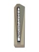 Modern Aluminum Mezuzah Case with Glass Tube , Avi Nadav Mezuzah Cases