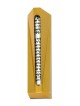 Caisse en aluminium moderne de Mezuzah avec le tube en verre, caisses d'Avi Nadav Mezuzah