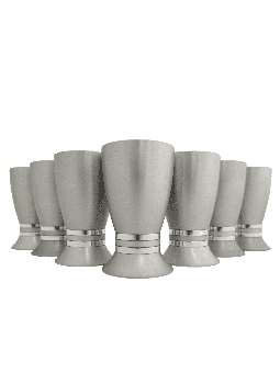 La tasse des enfants en aluminium de couleurs faites sur commande, cadeaux de mariage juifs, israéliens